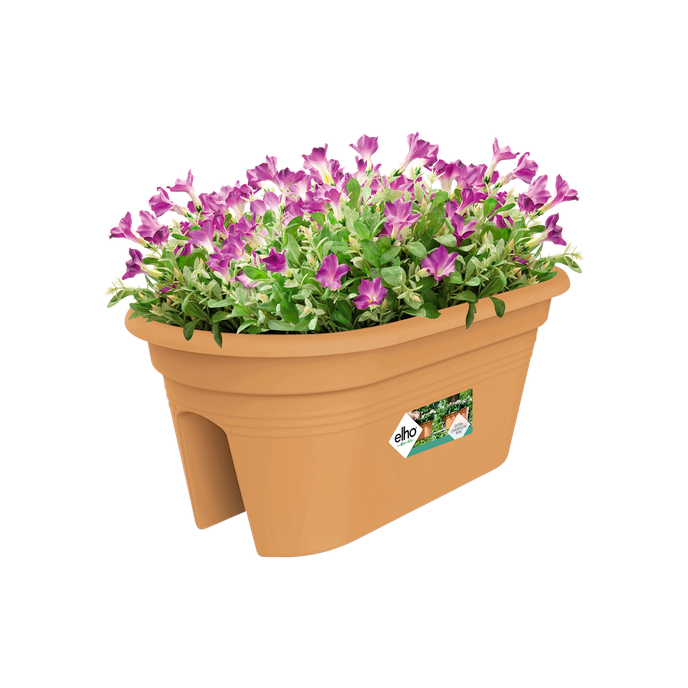 green basics flower bridge 55cm terre cuite doux